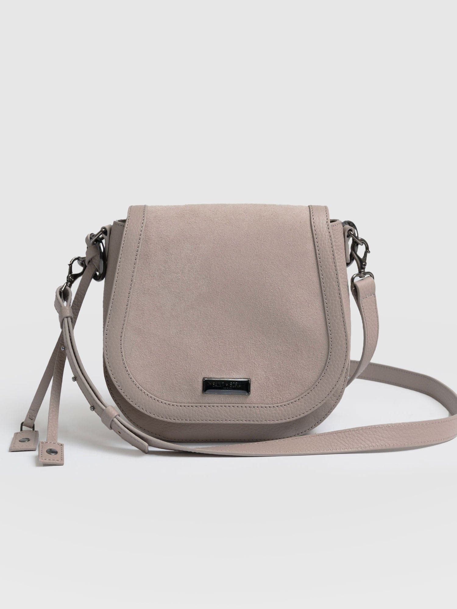 Saddle Bag Mink - Women's Handbag | Saint + Sofia® EU